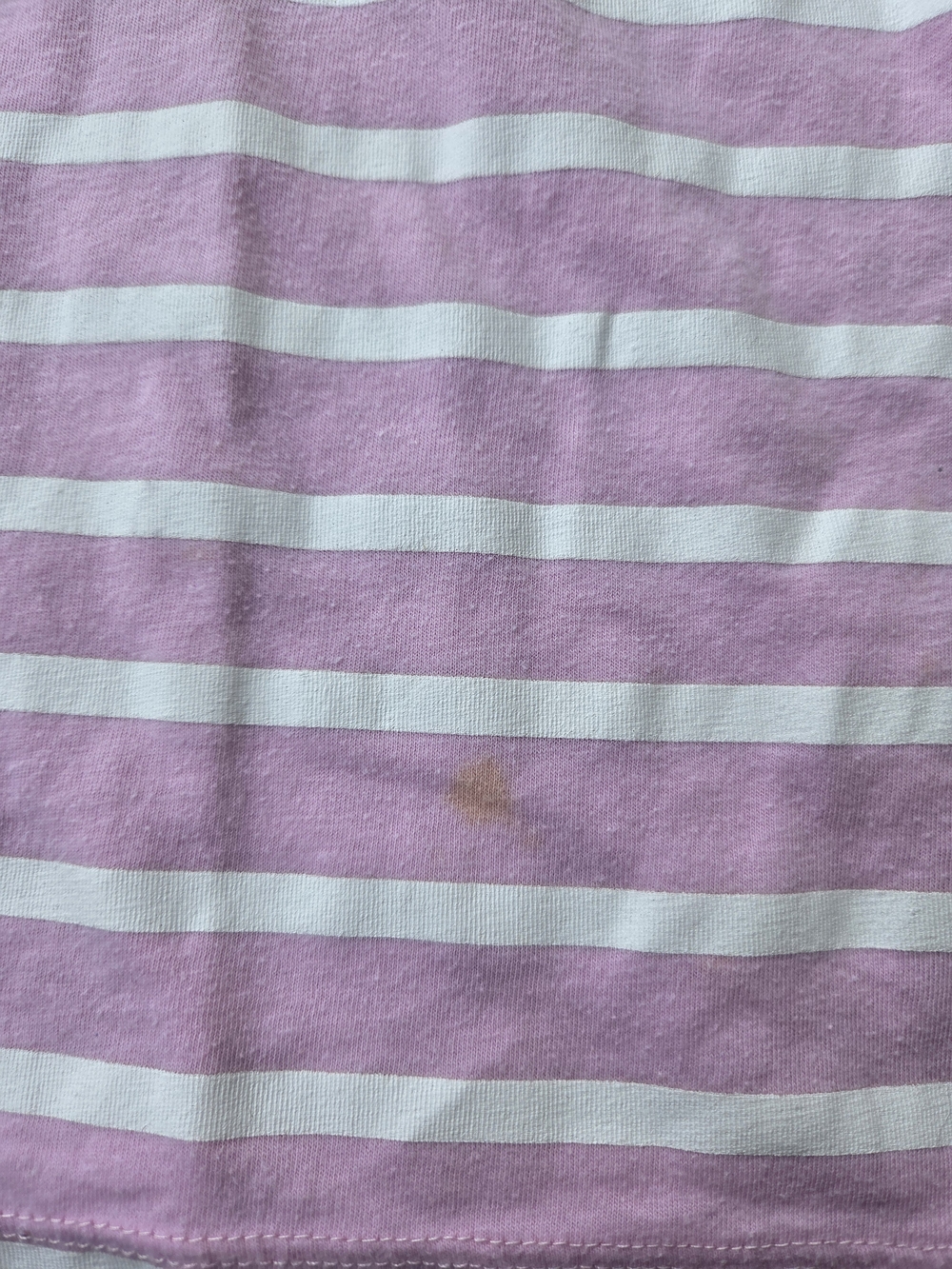 Disney Minnie Mouse Vacay Vibes Striped Graphic T-Shirt Size 6 Pink - Picture 6 of 6